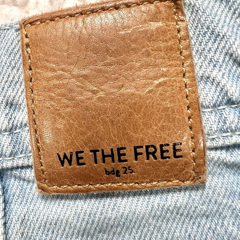 We The Free Jeans‎ Women’s 29 (30x27) Wide Leg Boho Festival Modern Casual - Picture 4 of 12